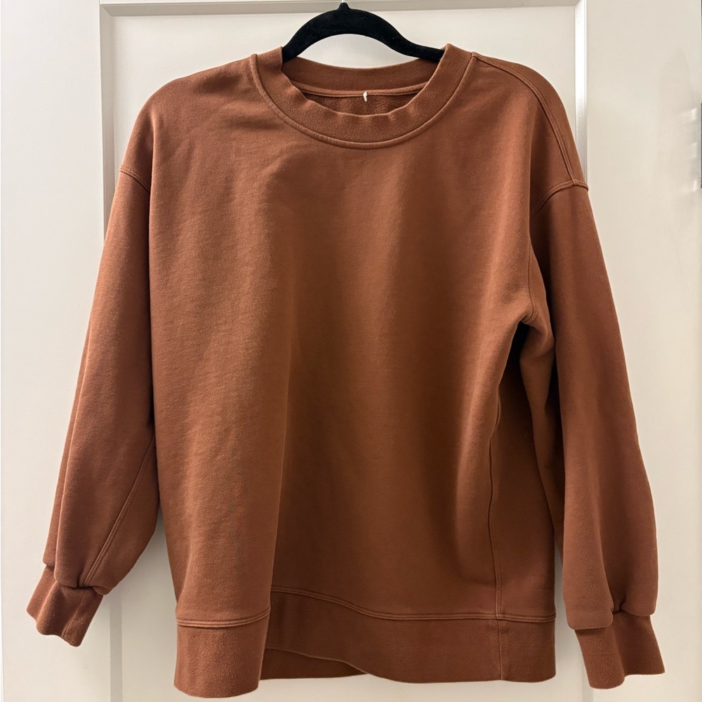 Brown Crewneck Sweatshirt